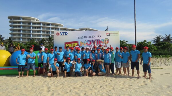 Buổi team building của VTD tại Quy Nhơn